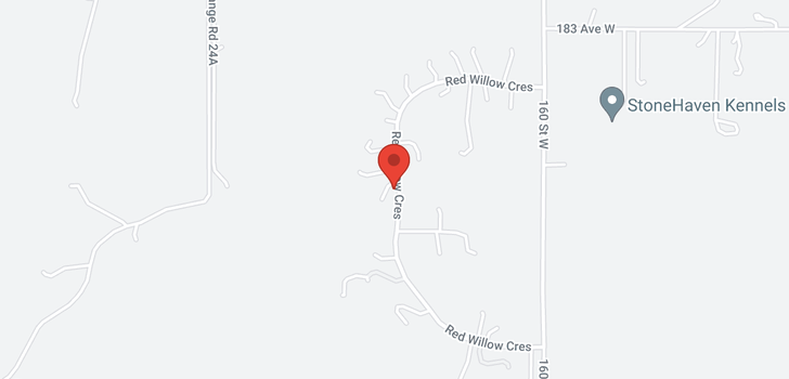 map of 11 Red Willow CO W